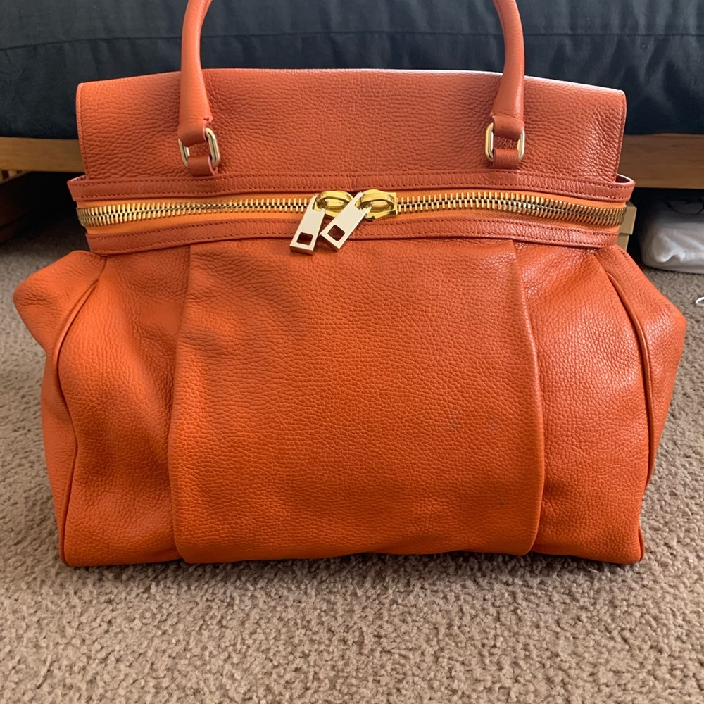 Laurent Effel Satchel(Genuine Leather)